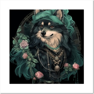 Enchanted Pomsky Posters and Art